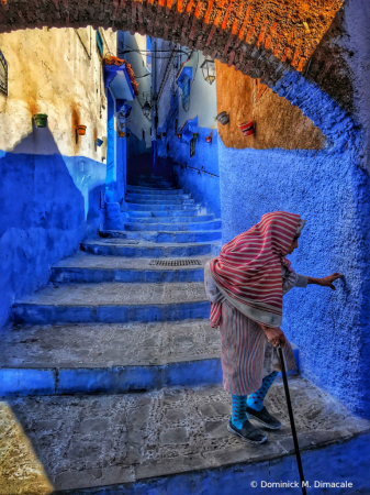 ~ ~ THE LADY OF CHEFCHAOUEN ~ ~ 