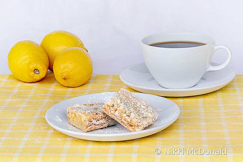 Coffee and Lemon Bars