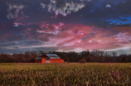 Autumn Barn