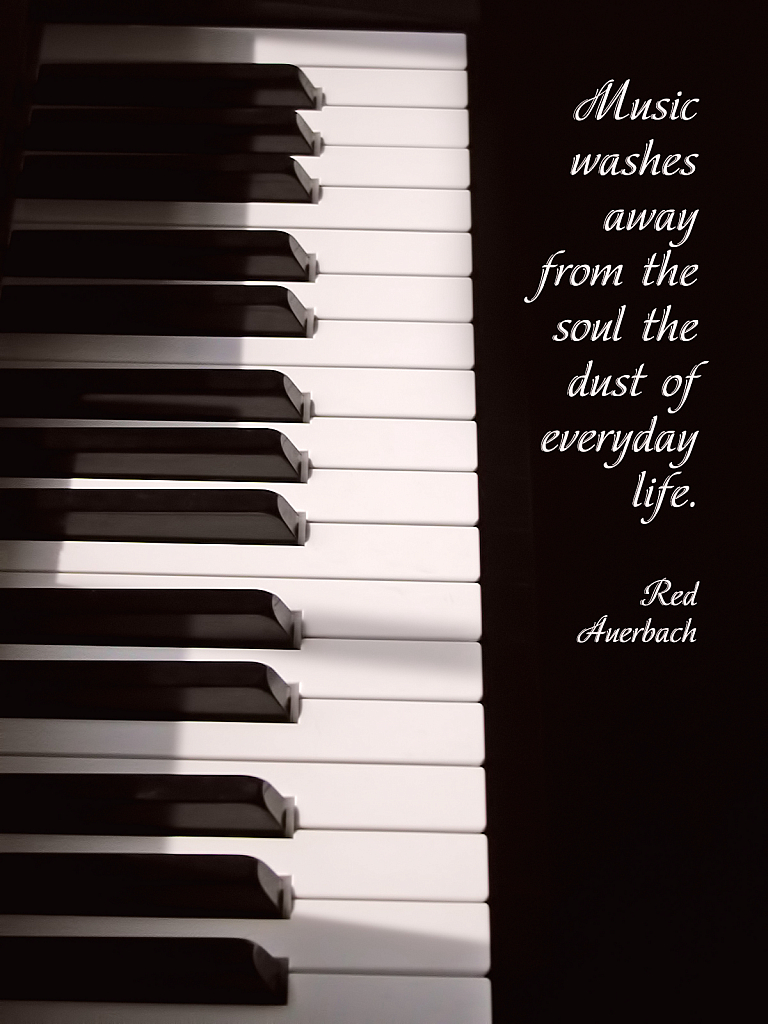 Music Washes Away the Dust