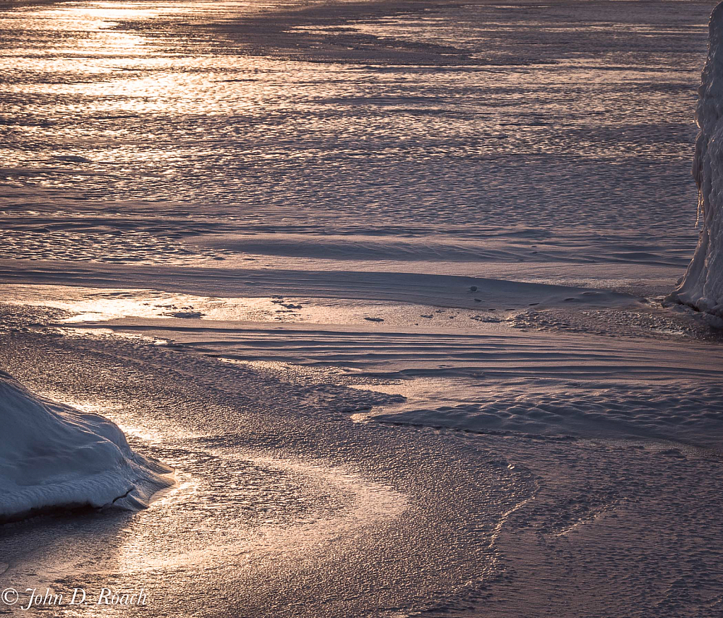 Harbor in Ice and Snow