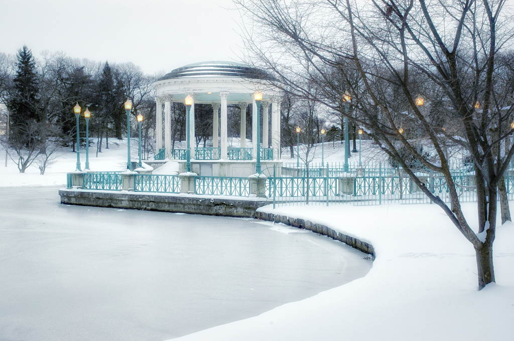 Bandstand in Winter