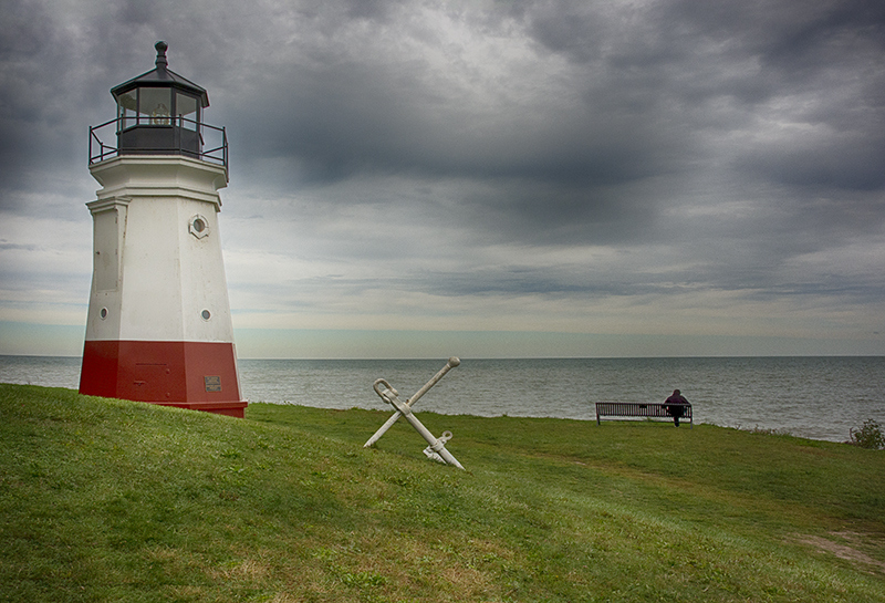 Solitude at the Vermilion Lighthouse