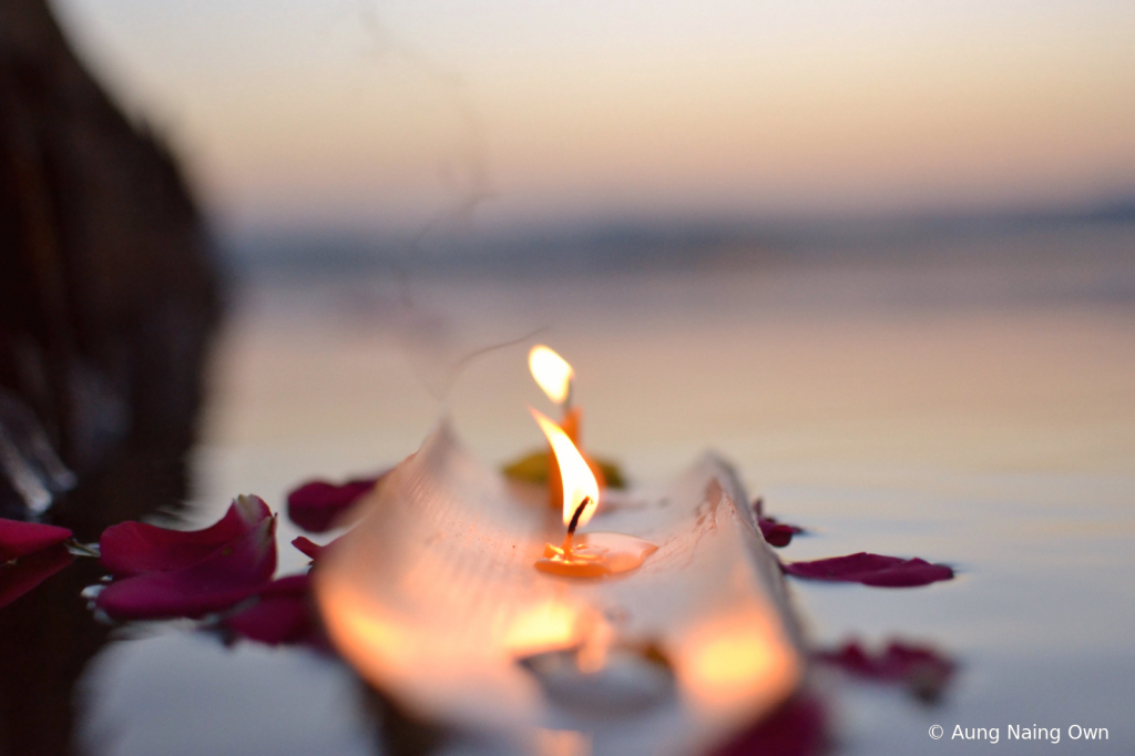 Candle on the Bamboo (Bagan)