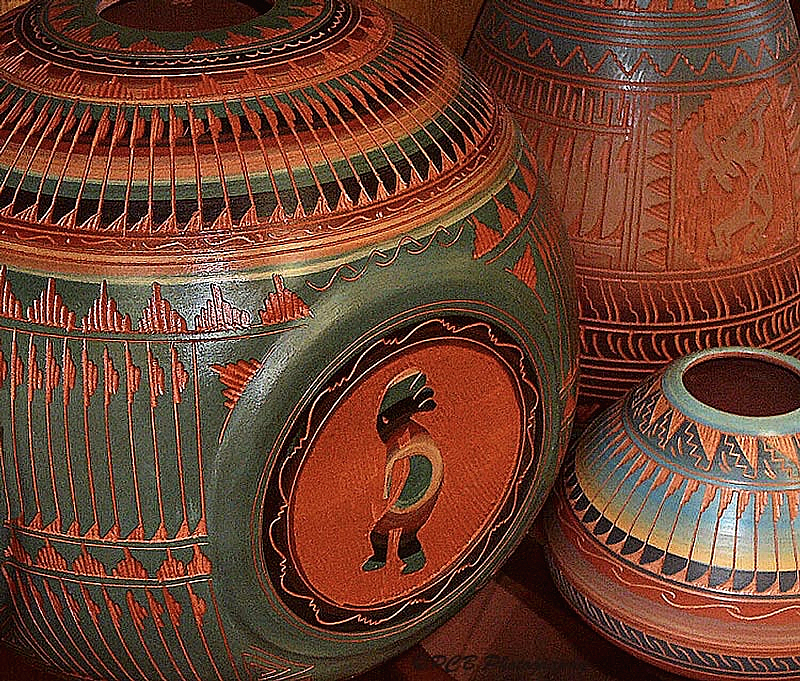 Colorful Pottery