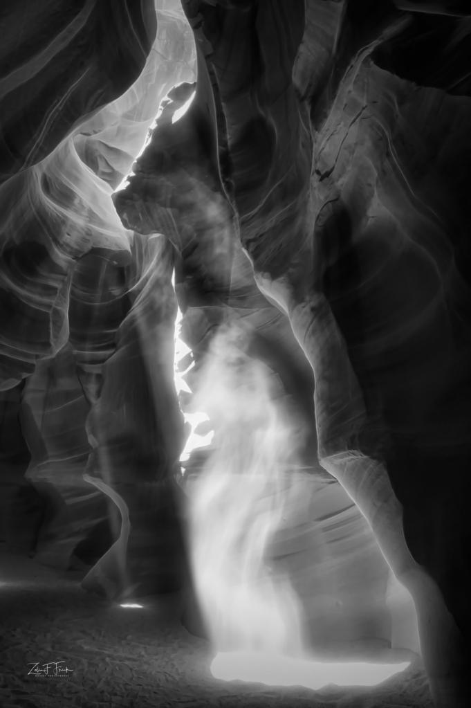 The Spirits (3 faces) of Upper Antelope Canyon