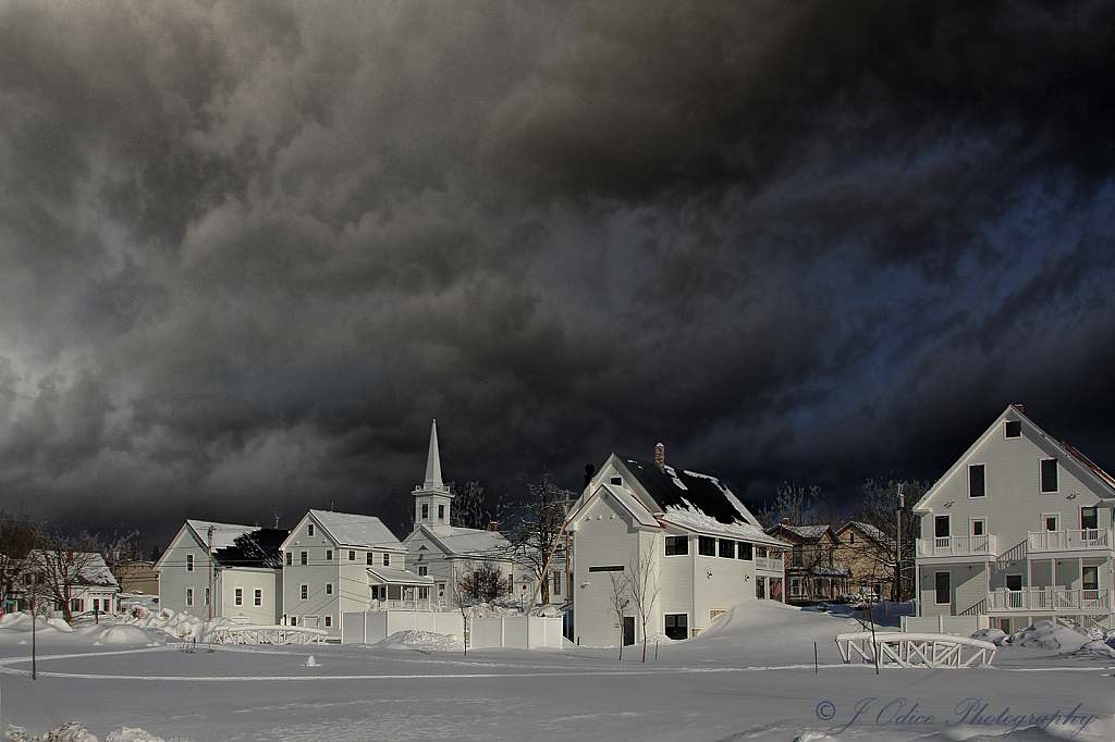 Monson Maine Winter Storm