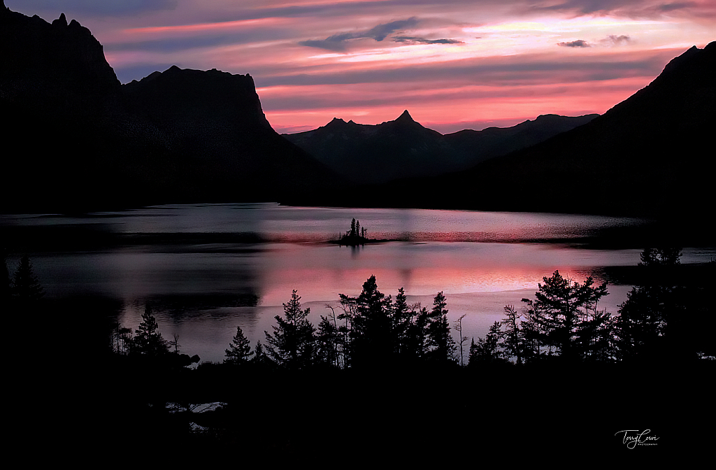 Sundown at St. Mary