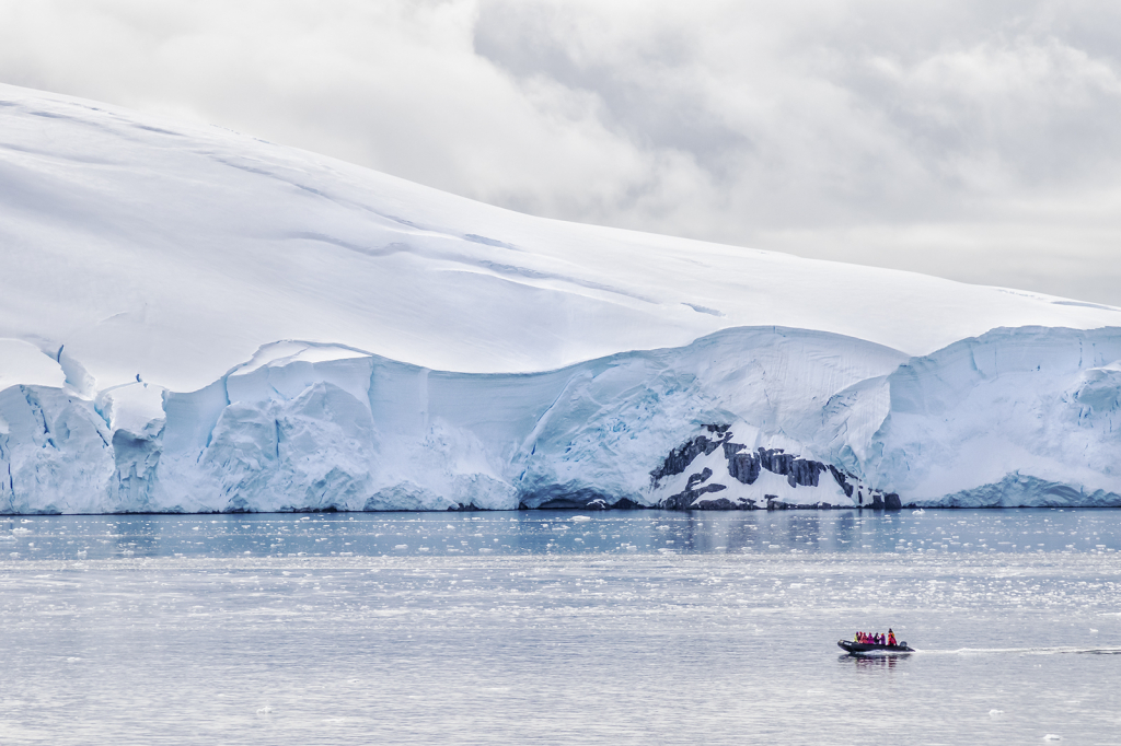 Zodiak Cruising in Antarctica   