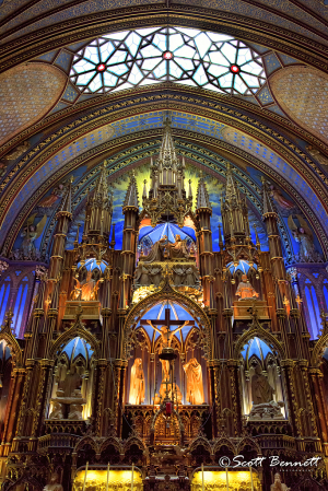 Notre Dame Cathedral, Montreal