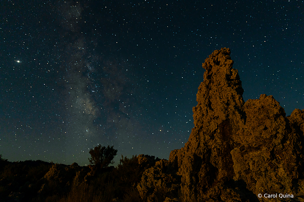 Moonlight on the Tufa