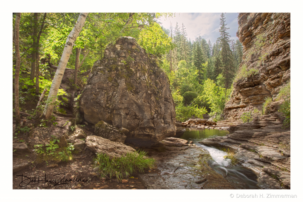 Follow the Light- Devil's Bathtub Area - ID: 15883851 © Deb. Hayes Zimmerman