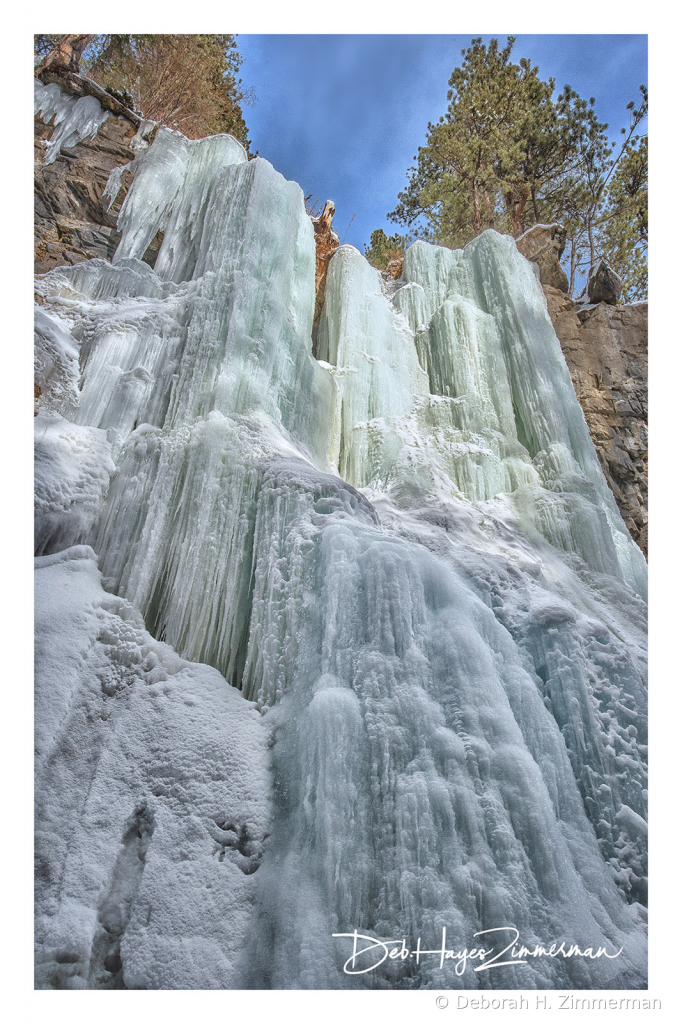 Up the 11th Hour Icefall - ID: 15884048 © Deborah H. Zimmerman