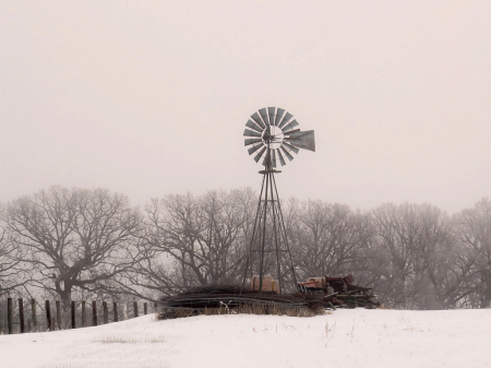 Old Style Windmill