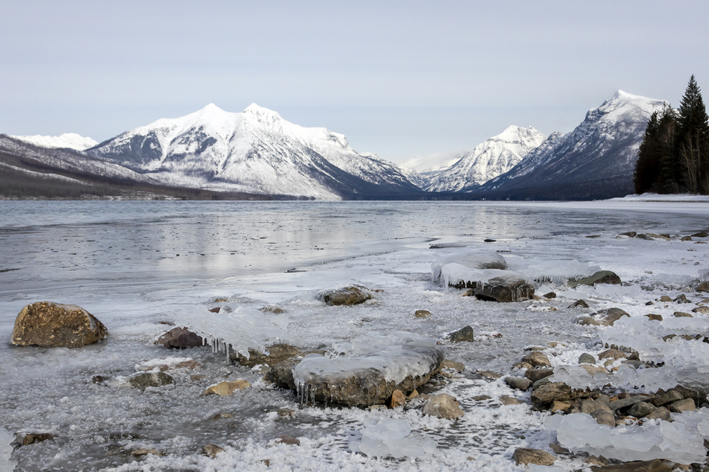 Winter In Glacier