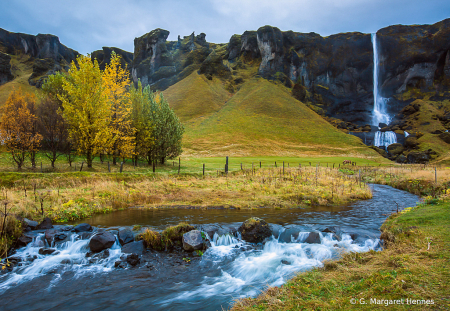 Kirkjuber Waterfall 