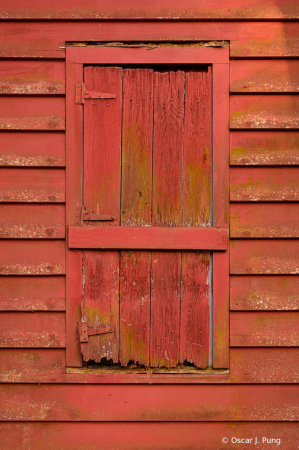 Well Weathered Shutter