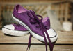 Purple Converse- 