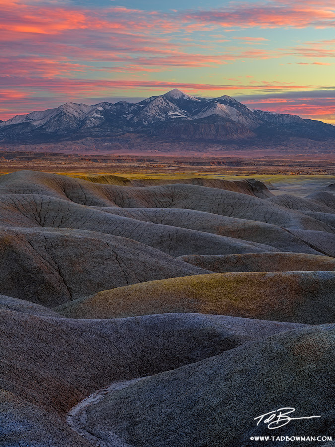 Henry Mountains Sunset