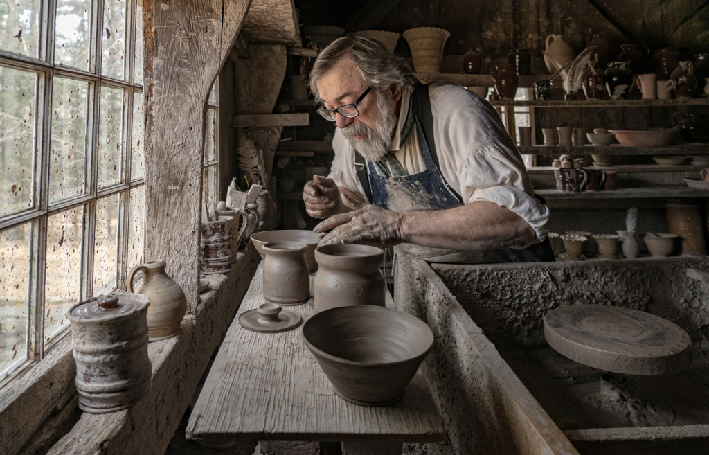 Potter at Old Sturbridge Village