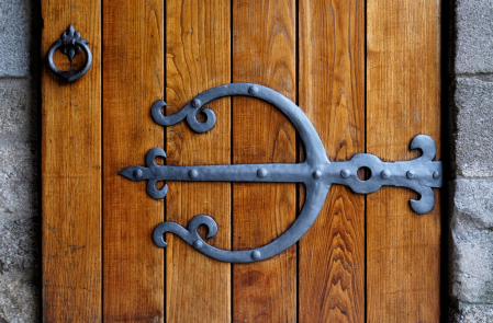 Castle Door Hinge