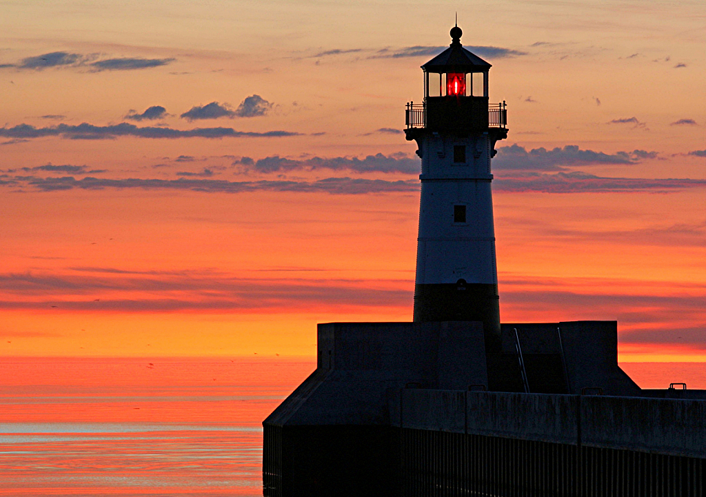 Sunrise on Lake Superior