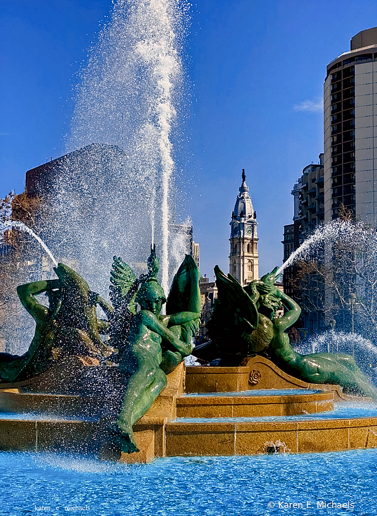 City Hall from Logan Square - ID: 15912622 © Karen E. Michaels