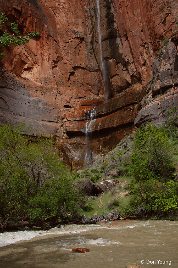 Zion Waterfall