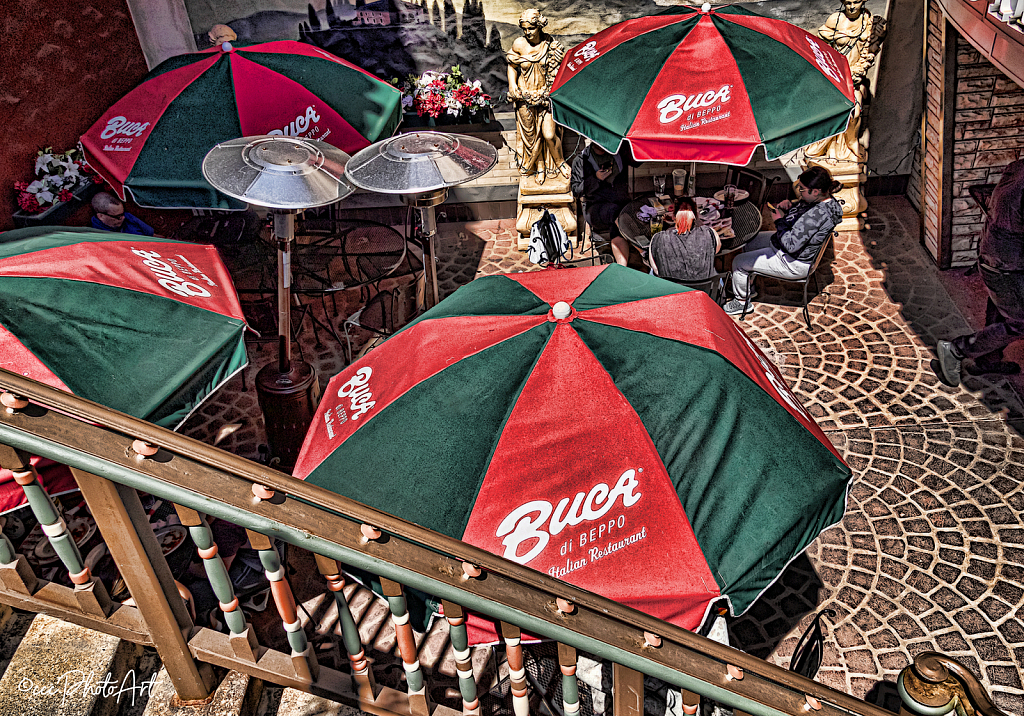 Under the Umbrellas