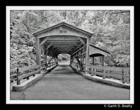 Covered Bridge near Youngstown, Ohio