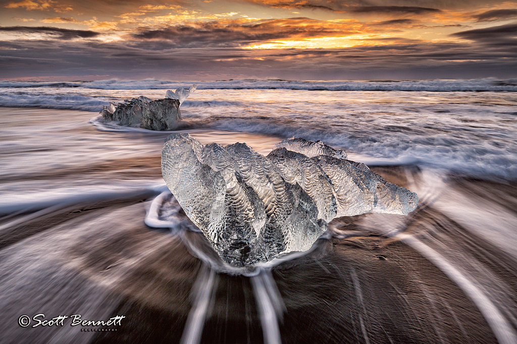 Sunrise at Diamond Beach 