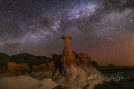 The Milky Way and the Hoodoo