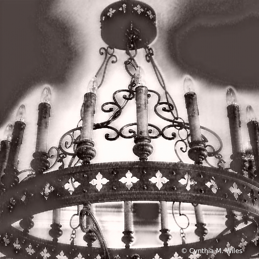 Chandelier & The Mouse House