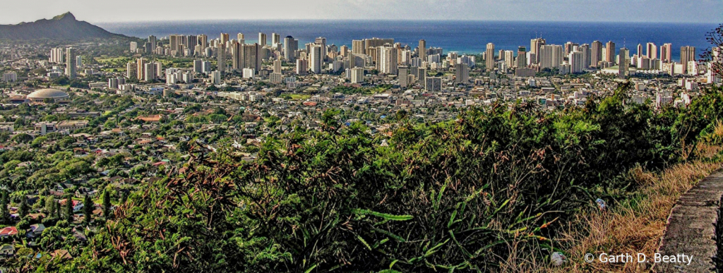 Honolulu from North to South