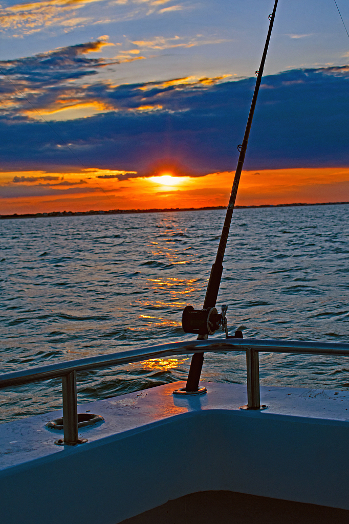 Sunset on the Delaware Bay