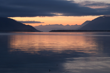 Sunrise on the Kukaklek Lake