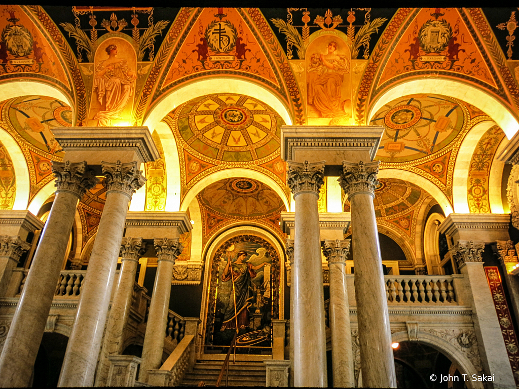 Great Hall, Library of Congress - ID: 15926078 © John T. Sakai