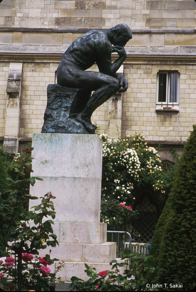 Rodin's The Thinker: "Le Penseur"  - ID: 15926360 © John T. Sakai