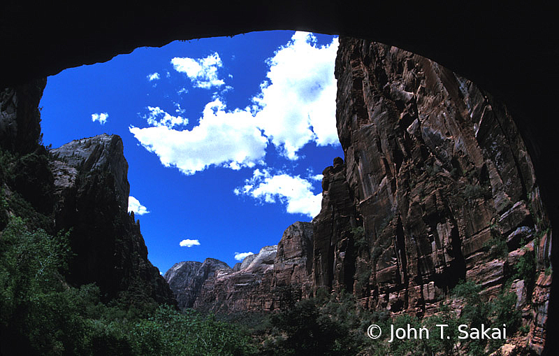 View from a Cave - ID: 15926532 © John T. Sakai