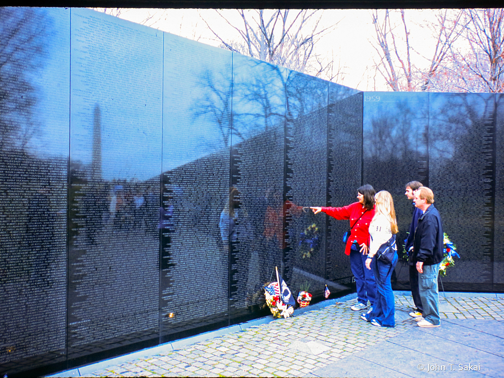 Vietnam War Memorial Wall - ID: 15926589 © John T. Sakai