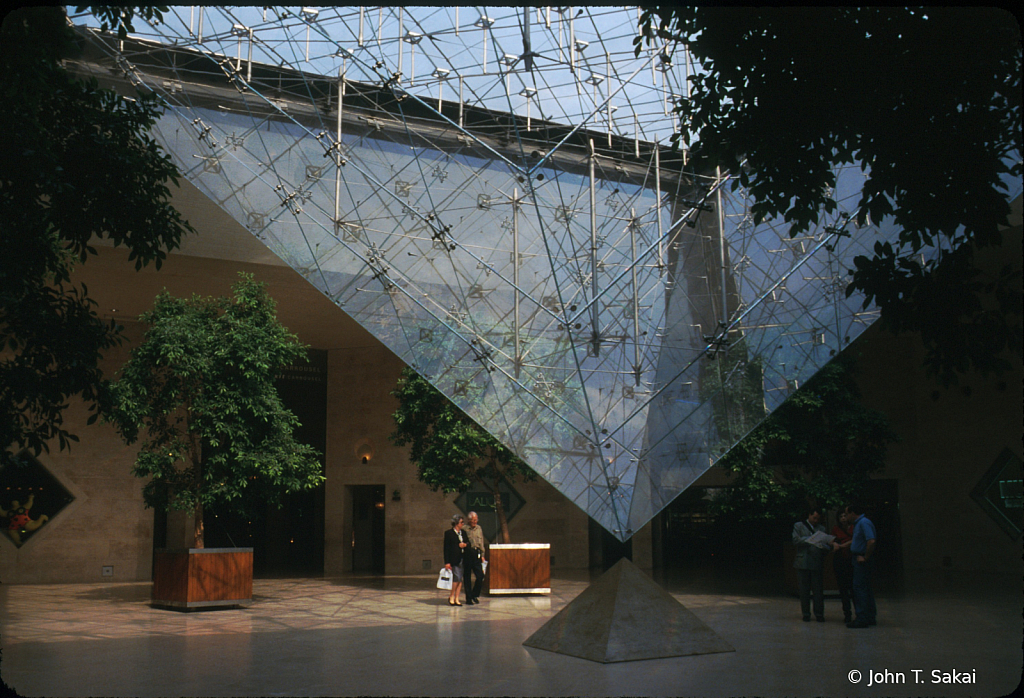 Louvre Inverted Glass Pyramid - ID: 15927350 © John T. Sakai