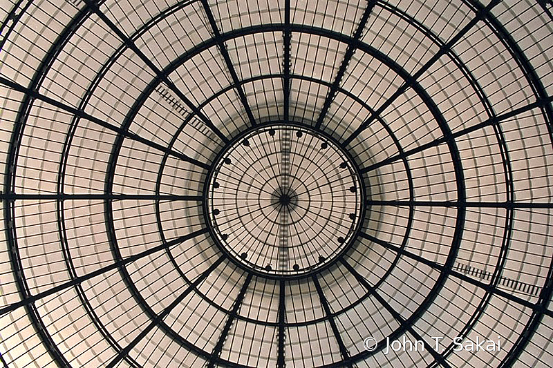 Dome of Galleria Vittorio Emanuele II - ID: 15927844 © John T. Sakai