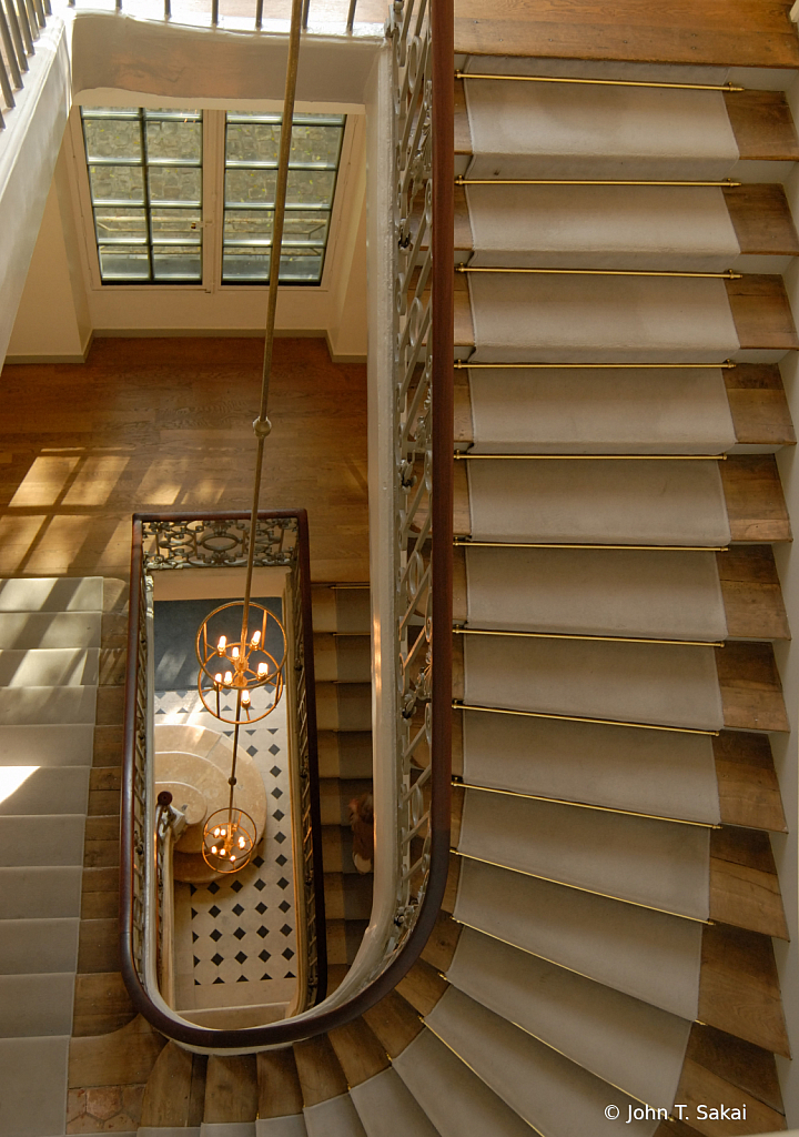 Architectural Museum Staircase - ID: 15927868 © John T. Sakai