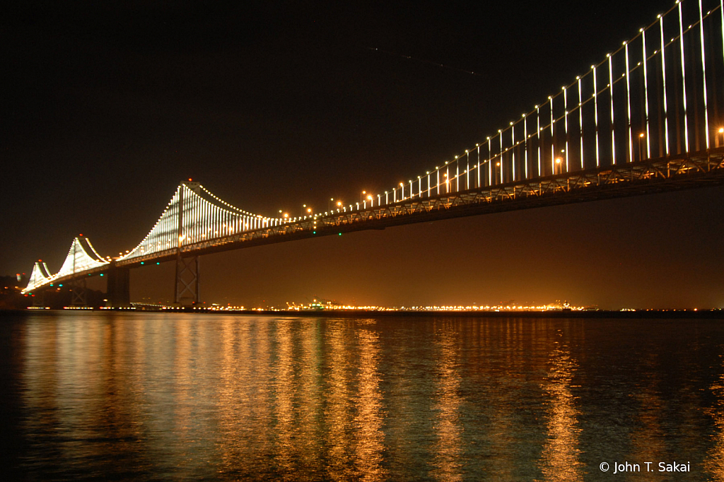 Reflections, San Francisco-Oakland Bay Bridge - ID: 15927879 © John T. Sakai