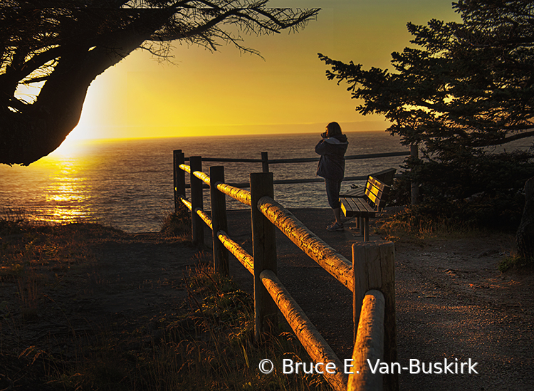 wife during the golden hour in Oregon - ID: 15927997 © Bruce E. Van-Buskirk