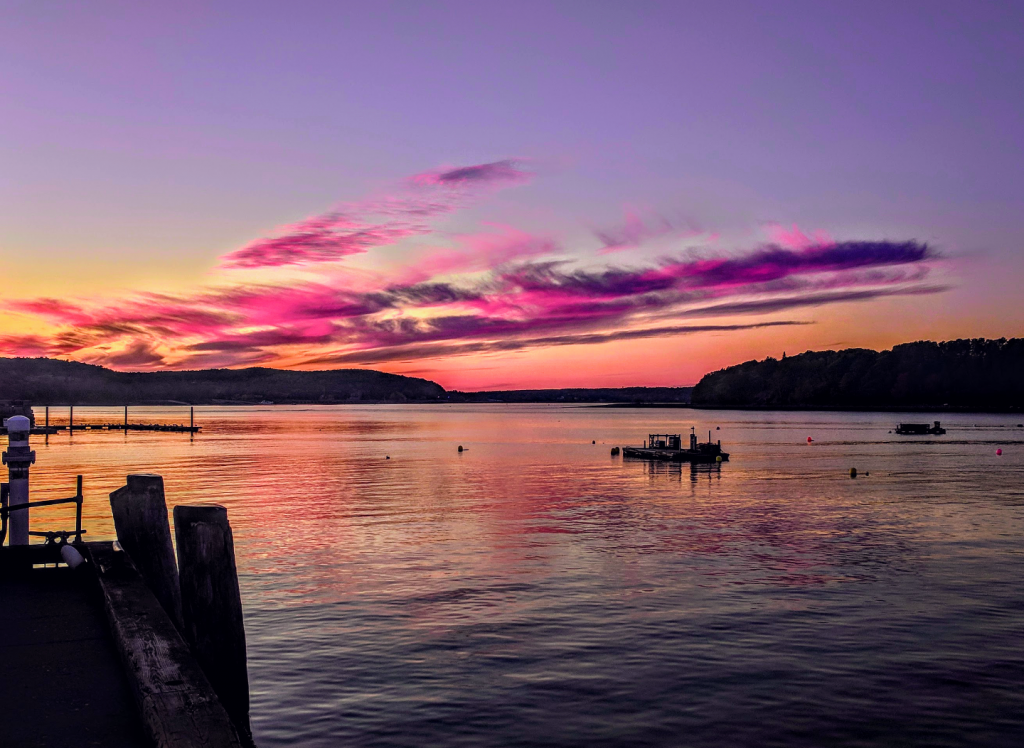 Bar Harbor sunset 