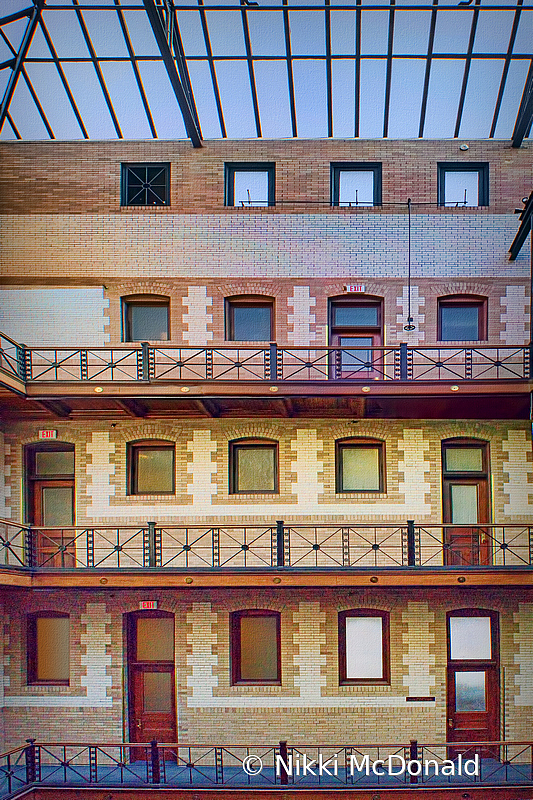 Burlington Building Courtyard