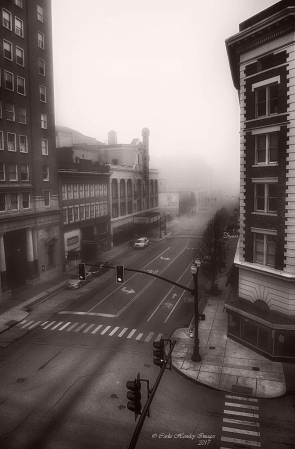 Downtown fog