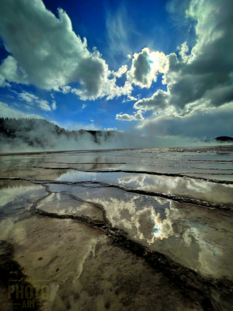 ~ ~ REFLECTION AT THE GEYSER ~ ~ 
