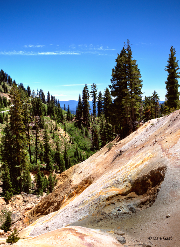 A fire still burns!  Lassen Volcanic NP